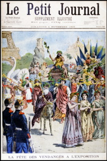 Procession celebrating the grape harvest, at the Exposition Universelle of 1900