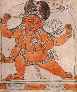 Consecration Drawing depicting the Gautama Buddha, also known as Siddhartha Gautama, Shakyamuni Buddha, on whose teachings Buddhism was founded