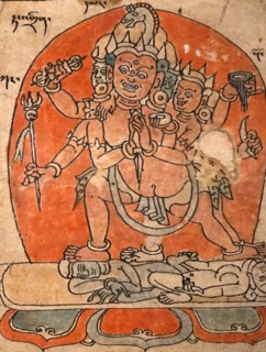Consecration Drawing depicting the Gautama Buddha, also known as Siddhartha Gautama, Shakyamuni Buddha, on whose teachings Buddhism was founded