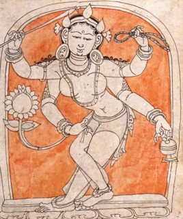 Consecration Drawing depicting the Gautama Buddha, also known as Siddhartha Gautama, Shakyamuni Buddha, on whose teachings Buddhism was founded