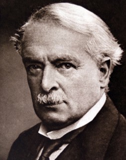 Photographic portrait of David Lloyd George