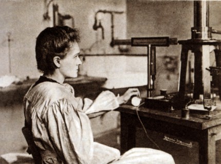 Photograph of Marie Curie