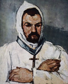 Portrait of Uncle Dominique as a Monk by Paul Cézanne
