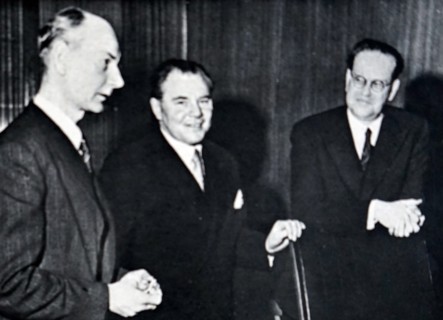 Photograph of Scandinavian Premiers meeting in Stockholm