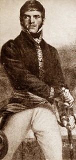 Engraved portrait of Francisco Espoz y Mina