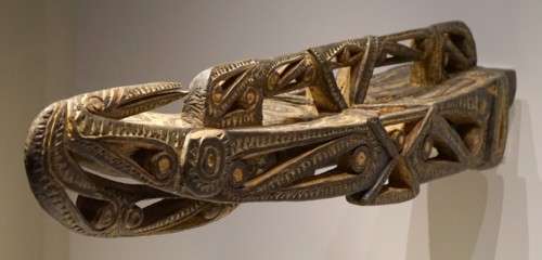 Canoe prow from Papua New Guinea