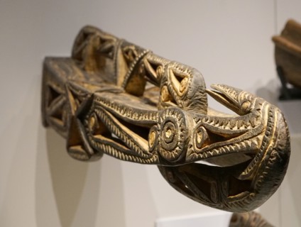 Canoe prow from Papua New Guinea