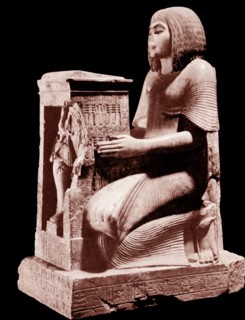 Statuette of Yuny, the Chief Royal Scribe of Ramesses II