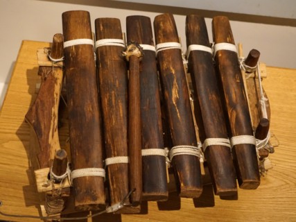 A Balafon, which is an instrument similar to a Xylophone, but it has gourds which make the sound resonate