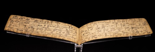 Pages from a Naxi manuscript