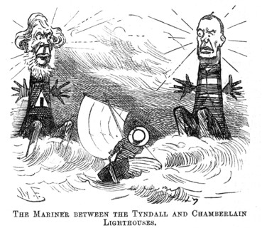 Satirical John Tyndall