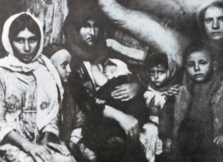 Jewish emigrants leaving the Russian Caucasus region to go to Palestine 1921