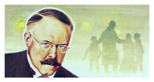 1969 Brooke Bond collectors tea card, depicting: Thomas John Barnardo