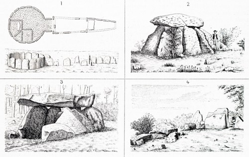 The discovery of the ancient megalithic tombs known as the 'Corte de Guadiana' in Spain