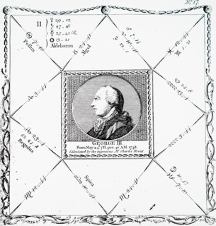 Nativity of King George III of the United Kingdom by Ebenezer Sibly