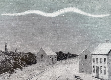 The Aurora Borealis observed from Dublin