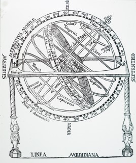 An armillary sphere