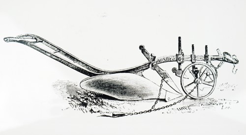 The Busby two-horse plough