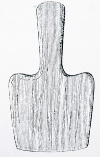 Wooden butter spade