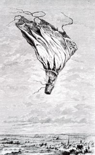 The fatal parachute descent of Robert Cocking