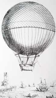 Louis-Bernard Guyton de Morveau's ascent from Dijon