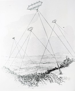 Balloons used as lightning conductors in France