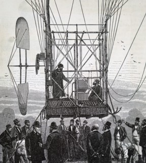 An idea for a sailing balloon