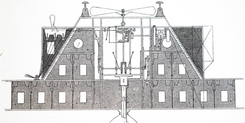 A design for a German flying machine
