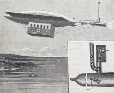 A French air-ship