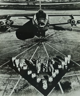 Photograph of a RB-47, an US Air Force medium reconnaissance plane