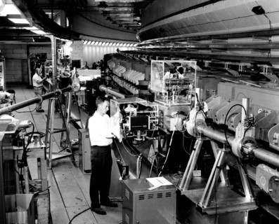 Photograph of the liner accelerator