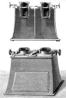 Hermann von Helmholtz's binocular stereoscope
