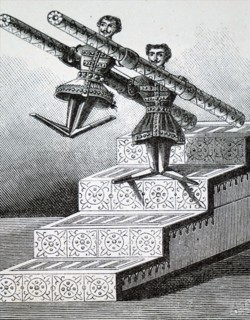 A toy known as 'automatic puppets'