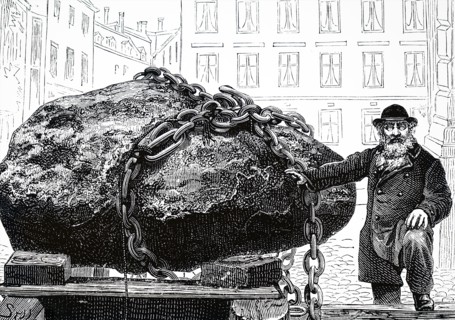 A meteorite found by Adolf Erik Nordenskiöld