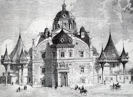 Tycho Brahe's Observatory in Uraniborg, a school in Sweden