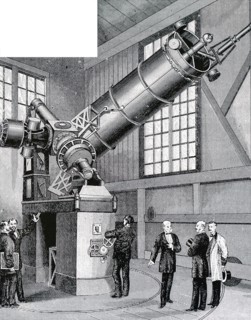 A Newtonian telescope a type of reflecting telescope invented by the British scientist Sir Isaac Newton