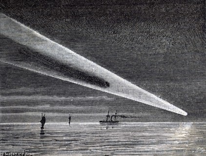 The Great Comet of1882 seen from the Río de la Plata