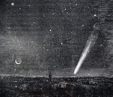 The Great Comet of1882 seen from Buenos Aires, South America