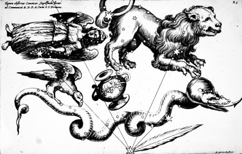 Observations from the Johannes Hevelius's observatory at Gansk