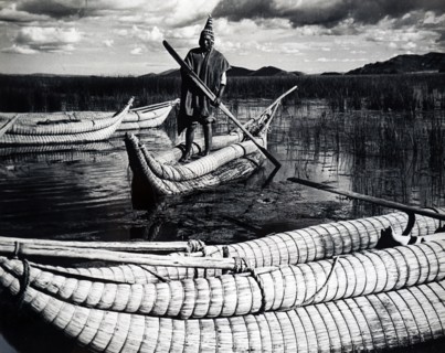 Photograph of an Andean Indian