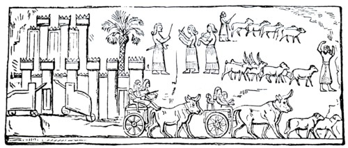 The evacuation of an Assyrian city