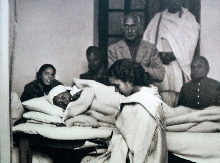 hunger strike by Mohandas Karamchand Gandhi