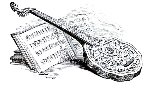 A Tudor zither and music book which belonged to Queen Elizabeth I