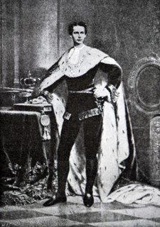 Photographic portrait of Ludwig II of Bavaria
