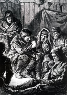 John Richardson during a Franklin overland arctic expedition