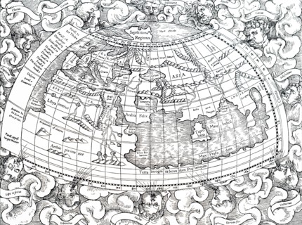 Ptolemy of Alexandria's map of the then known world Claudius Ptolemy