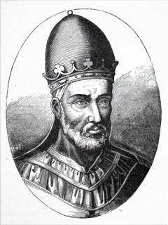 Portrait of Pope Honorius III