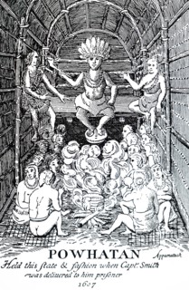 Portrait of Powhatan