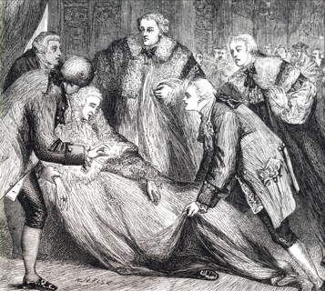 The death of William Pitt, 1st Earl of Chatham