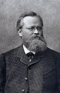 Photographic portrait of Carl Friedrich Wilhelm Peters
